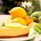 Tarta cremosa de mango y limón