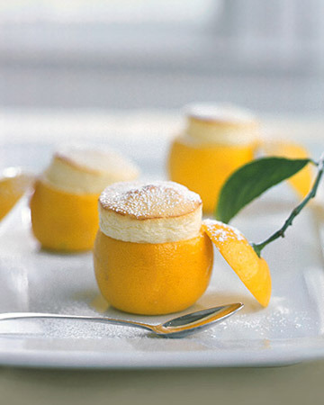 Mini soufflé de limón