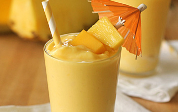 Smoothie de mango y ananá