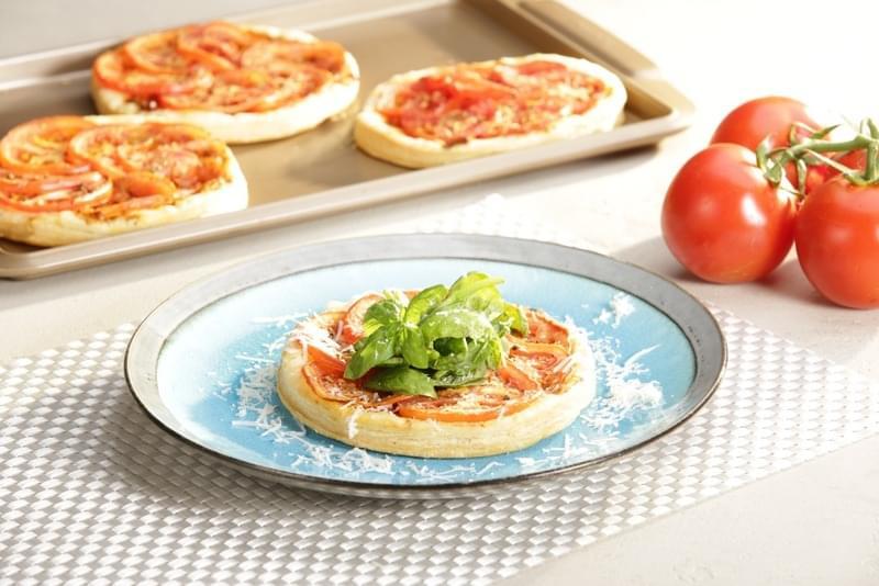 Minipizzas de tomates