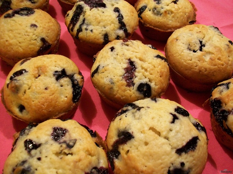 Muffins de arándanos para los chicos