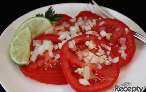 Ensalada fácil de tomate