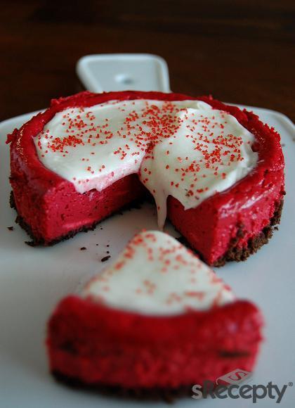 Rojo cheesecake