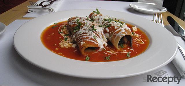 Enchiladas de espinaca
